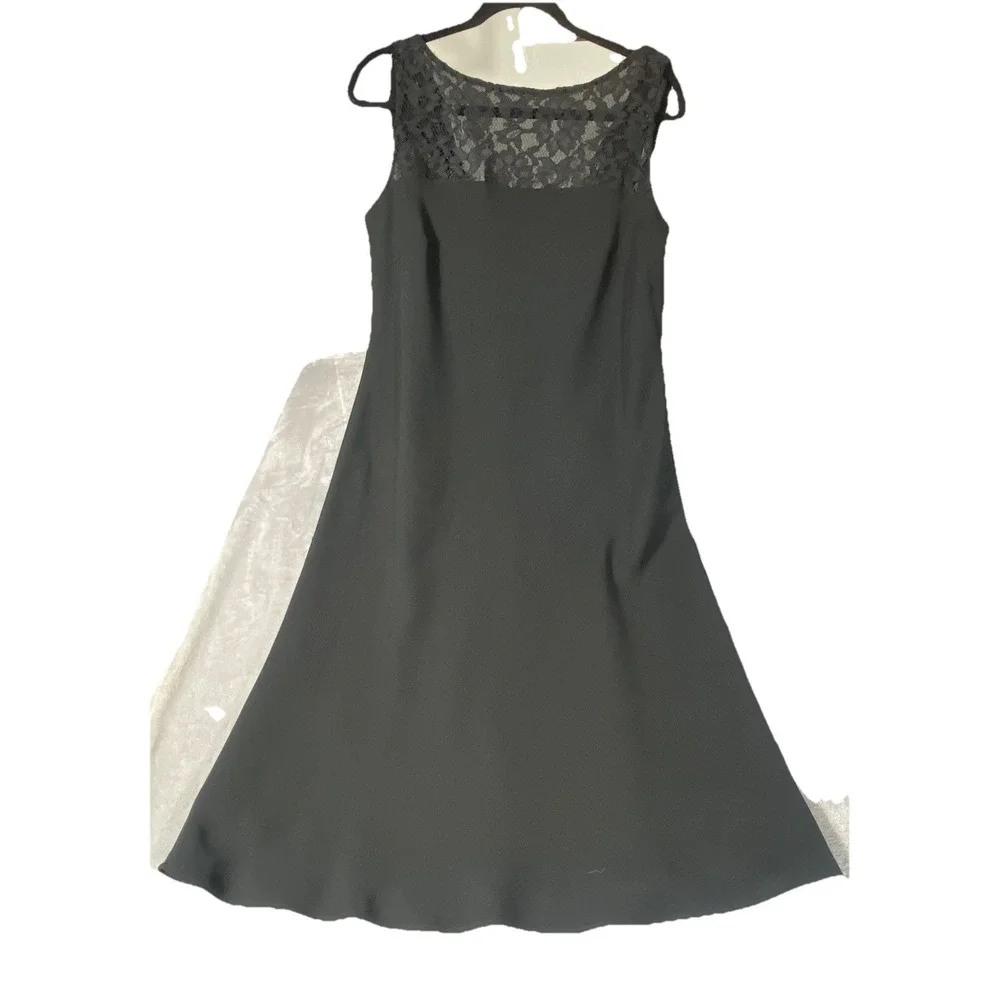evan picone black dress Evan-Picone Cocktail Shoulder to shoulder Evan Picone Women's Little Black